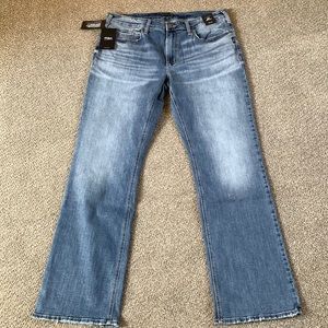 Brand new with tags men’s Silver Craig bootcut jeans 38x34